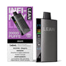 WAKA Canada Infinity Lean 20K disposable vape 20000 Puffs 650mAh 3-level power modes Grape葡萄 20mg/ml Nicotine package & product CAD $20.99 CAD $24.99 premium long-lasting disposable e-cigarette