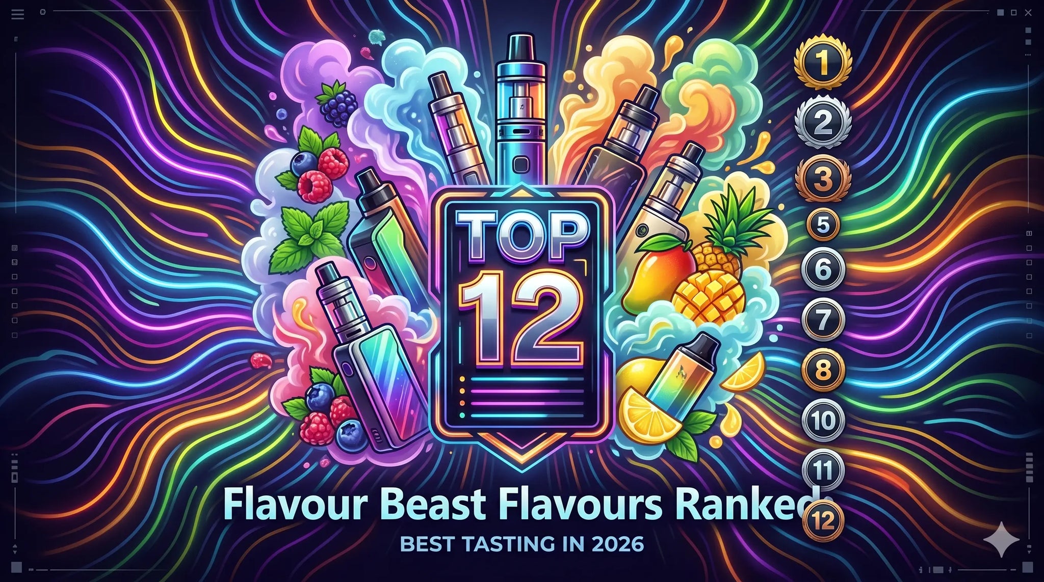 Flavour Beast Flavours Ranked: Top 12 Best Tasting in 2026