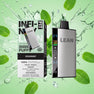 Experience smooth minty freshness with Infinity Lean Fit 20K Spearmint disposable vape, featuring smart LED screen and 20000 puffs. Get yours now!

