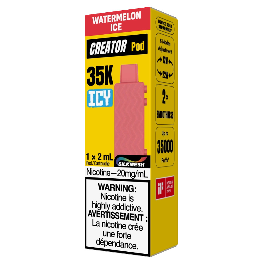 RELX Canada Creator Pod 20mg/mL Nicotine Watermelon Ice