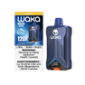 WAKA Optimus 120K Disposable Vape in Pineapple flavor, featuring 30mL e-liquid capacity, 18mg/mL nicotine strength, Dual Mode, and RDL Max Cloud rechargeable design🍍
