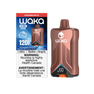 WAKA Optimus 120K Disposable Vape in Watermelon Ice flavor, featuring 30mL e-liquid capacity, 18mg/mL nicotine strength, Dual Mode, and RDL Max Cloud rechargeable design🍉❄️
